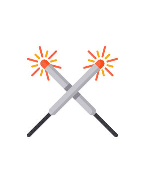 Sparklers & Pencils