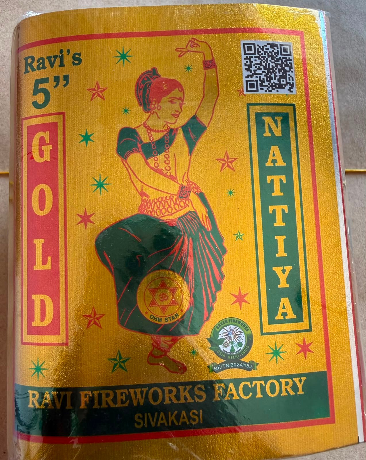5" gold natliy delux