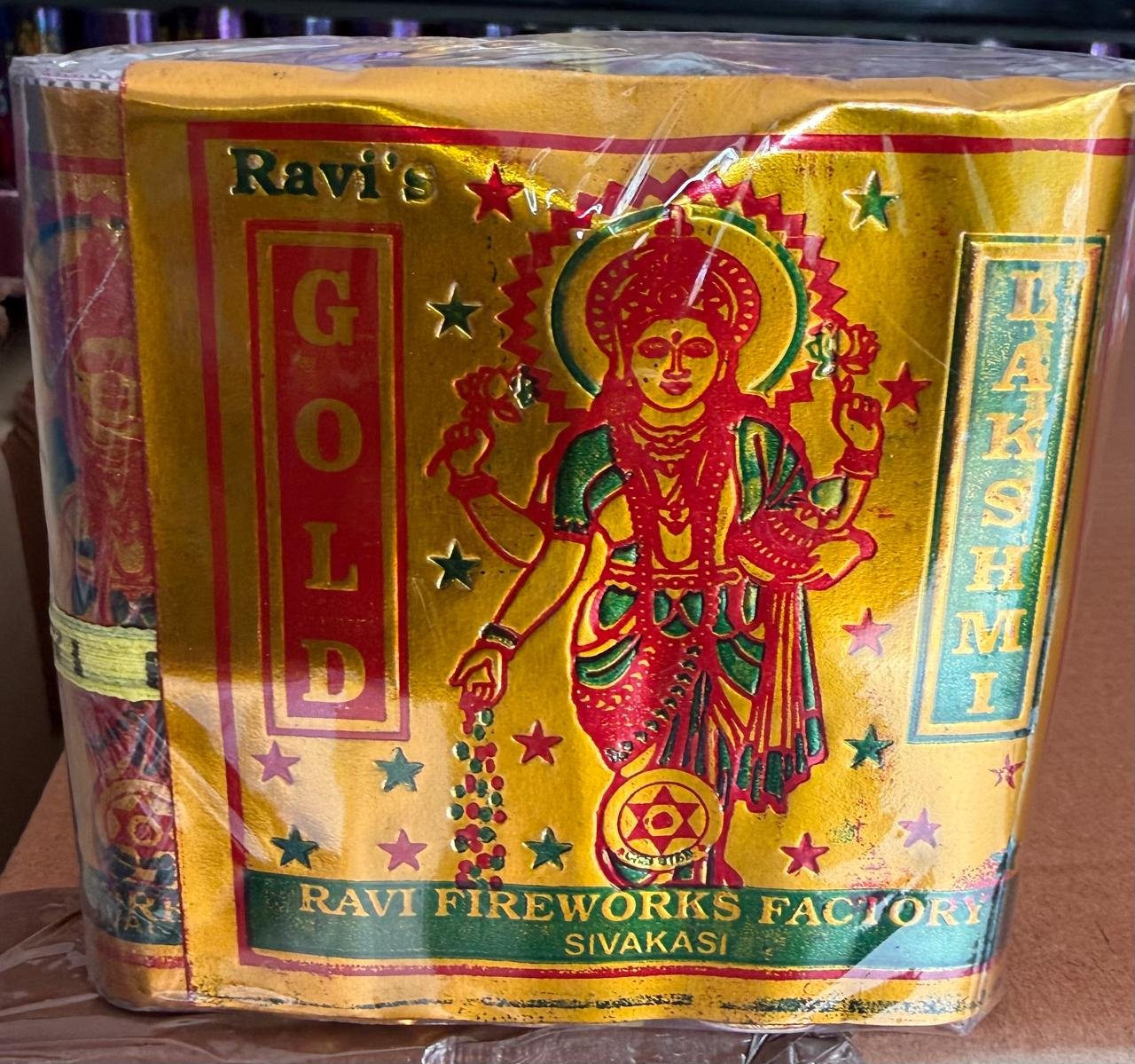 4" gold laxmi (12 ply)
